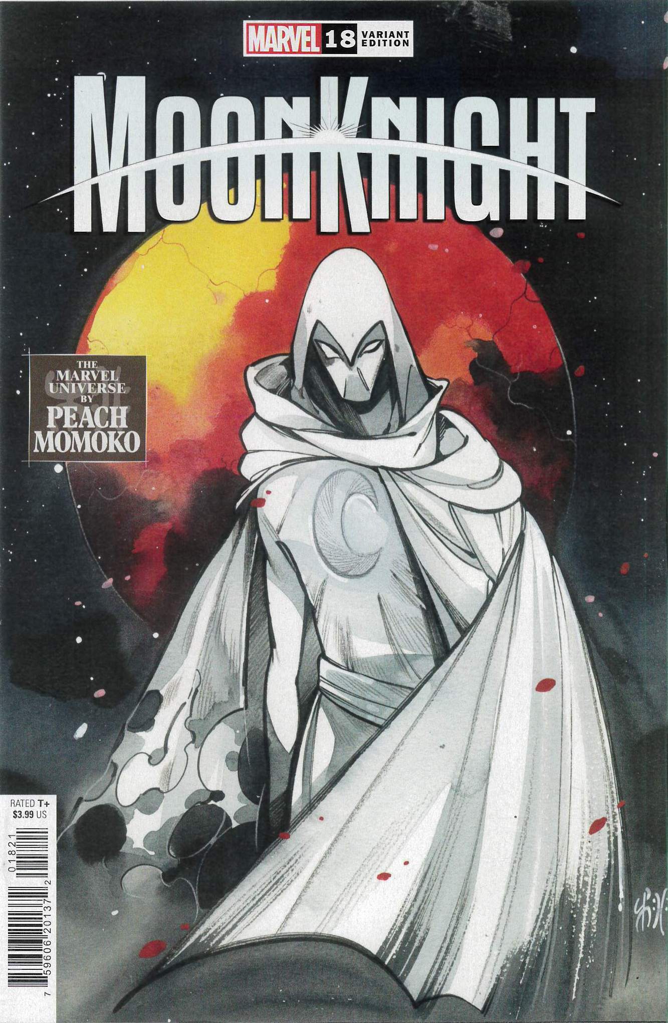 MOON KNIGHT (2021 SERIES) #18: Peach Momoko cover B - alternateworlds